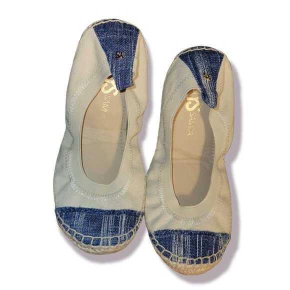 Yosi YS Samra birch mezzo blue flats NIB size 6 New
